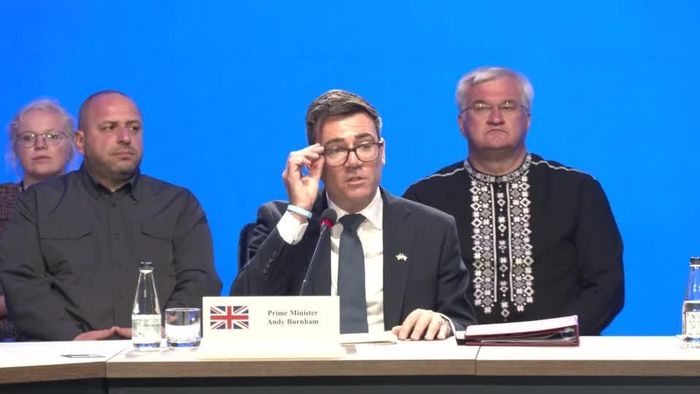 Thủ tướng Anh Andy Burnham cho biết Anh sẽ giúp Ukraine sản xuất tên lửa hành trình Storm Shadow. Ảnh: Reuters