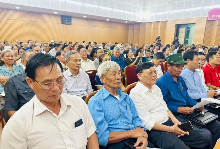 Các cán bộ Hội cơ sở tham gia buổi tập huấn. Ảnh: Bảo Lâm