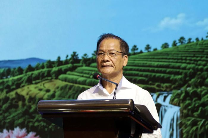Phó Chủ tịch Hiệp hội Du lịch Việt Nam Nguyễn Hồng Hải phát biểu tại Diễn đàn tham vấn các giải pháp phát triển du lịch tỉnh Lâm Đồng giai đoạn 2026 - 2030, tầm nhìn đến năm 2040. Ảnh: PV