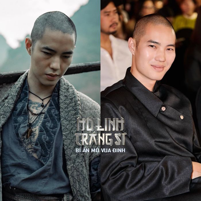 Trong dàn cast "Hộ linh tráng sĩ: Bí ẩn mộ vua Đinh", bên cạnh những nghệ sĩ nổi tiếng như: NSND Tự Long, Quách Ngọc Ngoan, Johnny Trí Nguyễn, Hứa Vĩ Văn... thì dàn sao trẻ cũng nhận được sự quan tâm từ khán giả. Trong đó, diễn viên Đăng Trần - đầu trọc, gương mặt dữ dằn thủ vai Tráng sĩ sông nước - khiến khán giả tò mò.