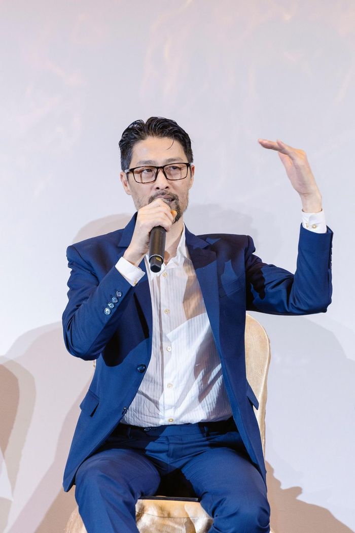Đạo diễn, diễn viên Johnny Trí Nguyễn chia sẻ tại buổi họp báo ra mắt phim Hộ linh tráng sĩ – Bí ẩn mộ vua Đinh.