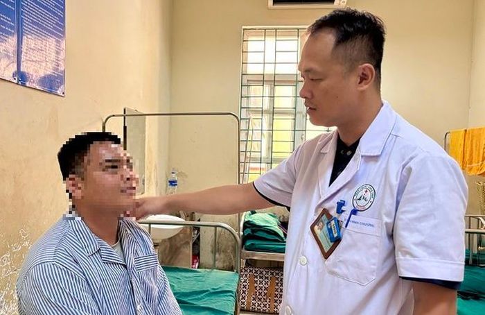 Hình ảnh người bệnh sau can thiệp. Ảnh: BVCC.