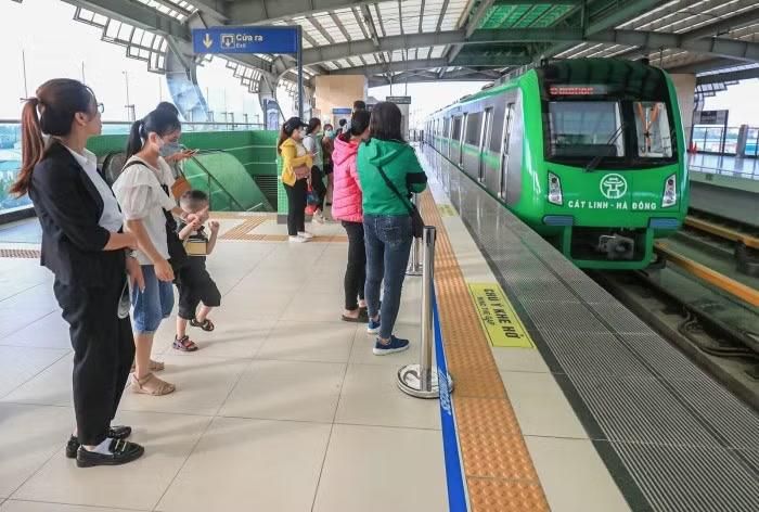 Hà Nội sẽ miễn phí vé đường sắt đô thị trong dịp nghỉ lễ Quốc khánh