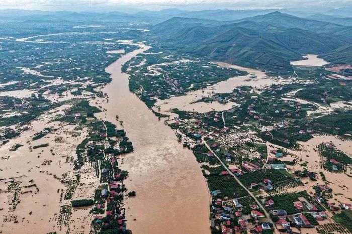 Lạng sơn là một trong những tỉnh bị ngập sâu diện rộng do mưa lớn kéo dài