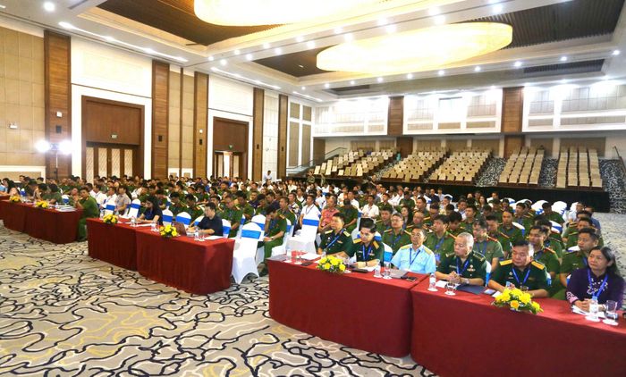 Hội nghị tập huấn thu hút hơn 300 đại biểu là cán bộ, chiến sĩ và các tình nguyện viên cơ sở toàn thành phố
