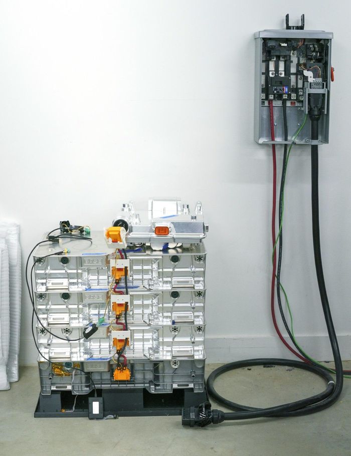  Pin do Base Power sản xuất. Ảnh: WSJ. 