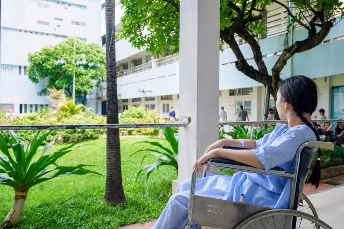  Bệnh nhân hồi phục sau 15 ngày điều trị. Ảnh: BVCC. 