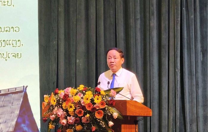 Ông Phạm Anh Tuấn, Chủ tịch UBND tỉnh Gia Lai phát biểu tại chương trình