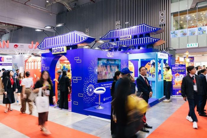 Gian hàng của Tổng Cục Du lịch Hàn Quốc (KTO) tại Việt Nam tại ITE 2025
