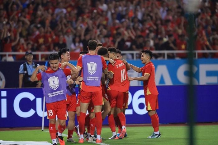 Các cầu thủ Việt Nam là những người được hưởng trọn niềm vui cuối cùng