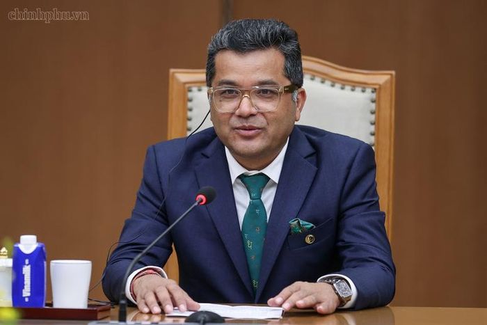 Quốc Vụ khanh Pabitra Margherita nhấn mạnh Việt Nam là một trong những đối tác quan trọng hàng đầu trong chính sách "Hành động hướng Đông", tầm nhìn Ấn Độ Dương - Thái Bình Dương của Ấn Độ - Ảnh: chinhphu.vn/Nhật Bắc