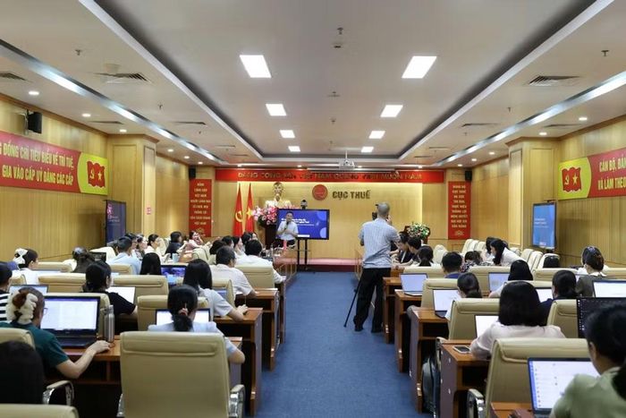 Quang cảnh cuộc họp. (Ảnh: Cục Thuế)