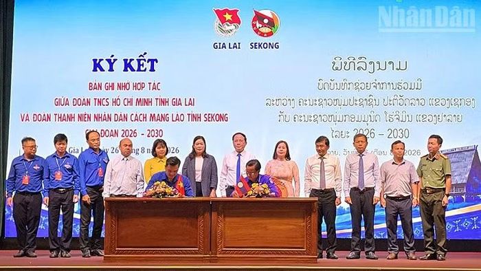 Ký kết Bản ghi nhớ hợp tác giai đoạn 2026-2030. (Ảnh: Phúc Thắng)