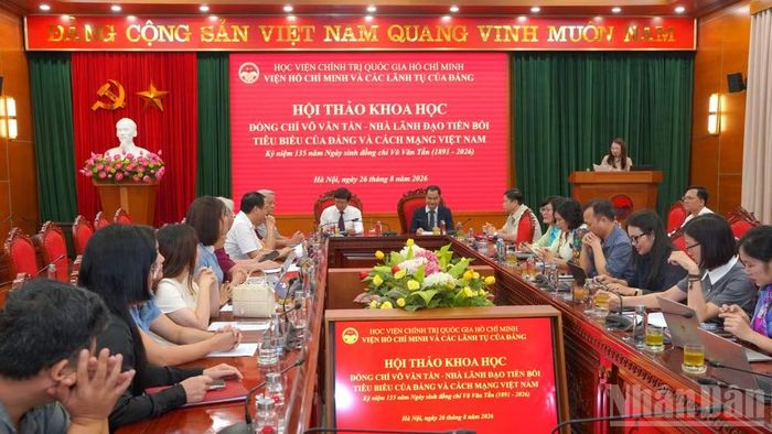Quang cảnh hội thảo. (Ảnh: HẢI ĐĂNG)