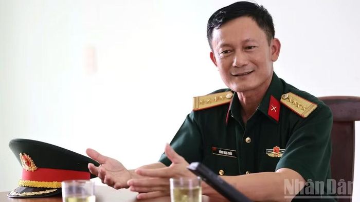 Đại tá, Phó Giáo sư, Tiến sĩ Đồng Ngọc Châu chia sẻ về 36 năm học tập, công tác của mình tại Trường Sĩ quan Lục quân 2.