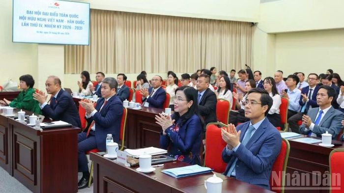 Các đại biểu tham dự Đại hội. (Ảnh: Đinh Hòa)