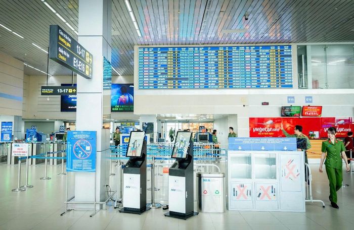 Hệ thống sinh trắc học giúp hành khách nhanh chóng hoàn thành thủ tục hàng không. 