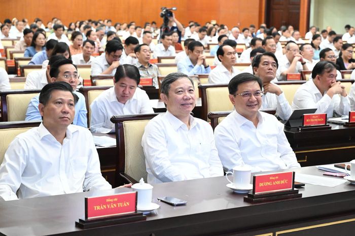  Các đại biểu dự hội nghị. Ảnh: VIỆT DŨNG 