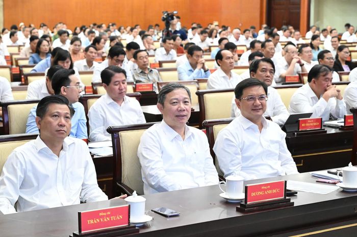  Đại biểu dự hội nghị. Ảnh: VIỆT DŨNG 