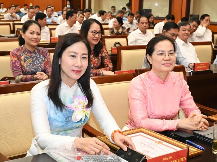  Đại biểu dự hội nghị. Ảnh: VIỆT DŨNG 
