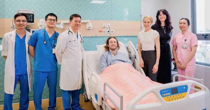 Bệnh nhân hồi phục sau 5 ngày cấp cứu - Ảnh BVCC