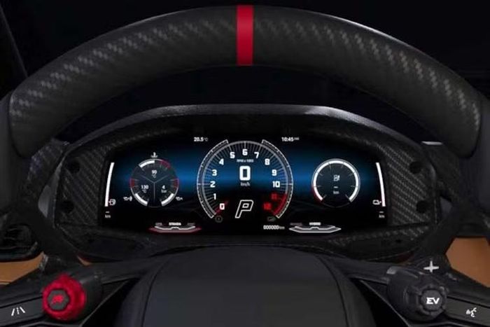 Cung cấp sức mạnh cho chiếc siêu xe Lamborghini Temerario Tricolore độc bản là hệ thống truyền động Plug-in Hybrid (PHEV) thế hệ mới. Trái tim của xe là động cơ xăng V8 4.0L tăng áp đôi, kết hợp cùng ba mô-tơ điện, hộp số ly hợp kép 8 cấp và bộ pin dung lượng 3,8 kWh.