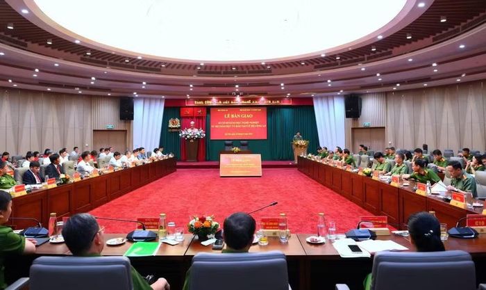 Toàn cảnh buổi lễ.