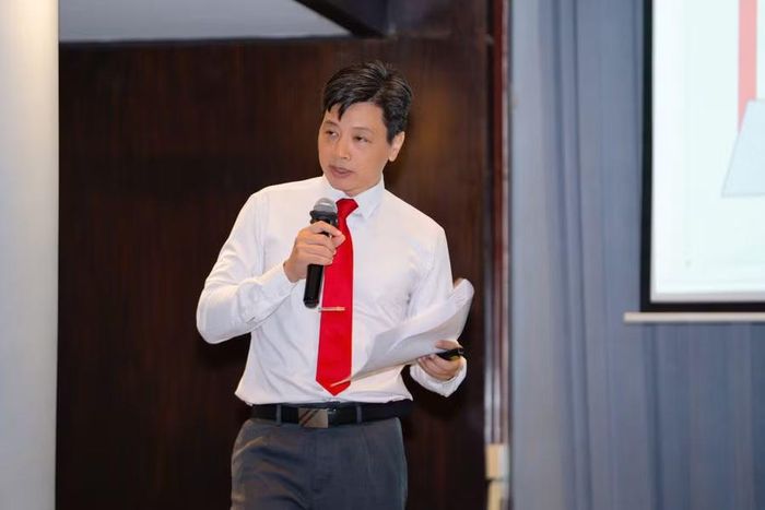Ông Đào Trung Thành trình bày tại sự kiện.