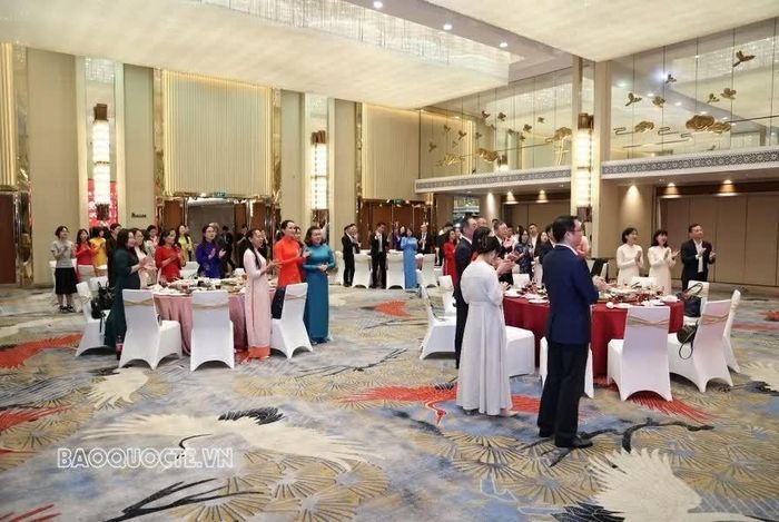 Quang cảnh chương trình giao lưu. (Ảnh: Yến Trang)