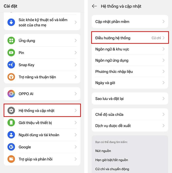 Mở Cài đặt trên điện thoại.