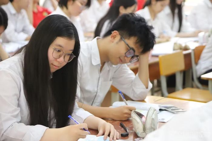 Học sinh Trường THPT Việt Đức.