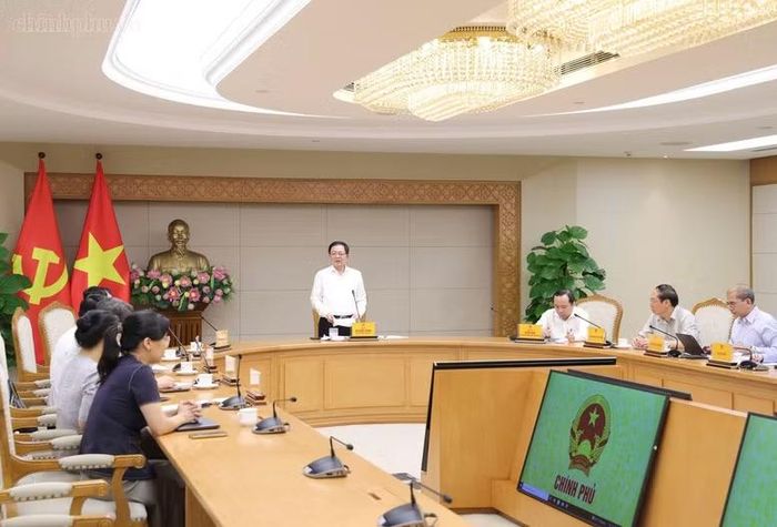 Phó Thủ tướng Hồ Quốc Dũng kết luận cuộc họp - Ảnh: VGP