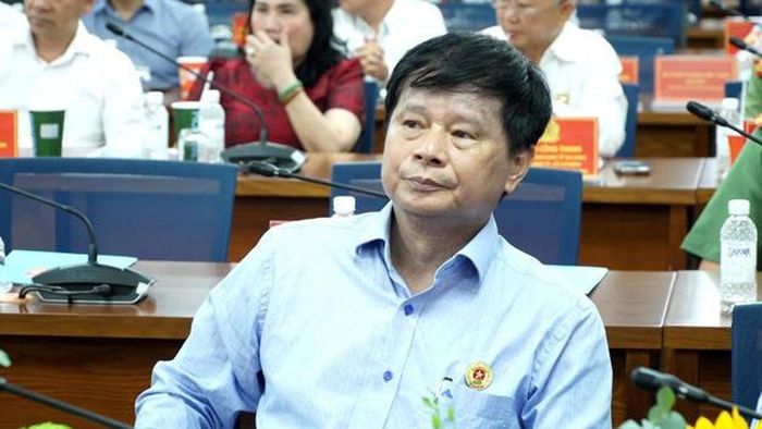 Buổi họp báo có sự tham dự của ông Trần Trọng Dũng - Phó Chủ tịch Hội Nhà báo Việt Nam. (Ảnh: Hồng Nhân)
