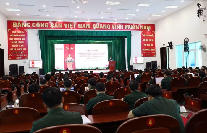 Quang cảnh khai mạc tập huấn.