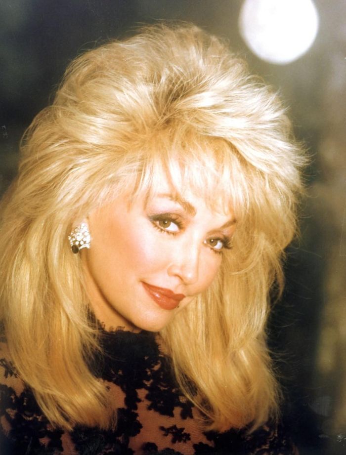 Nhan sắc Dolly Parton lúc trẻ.