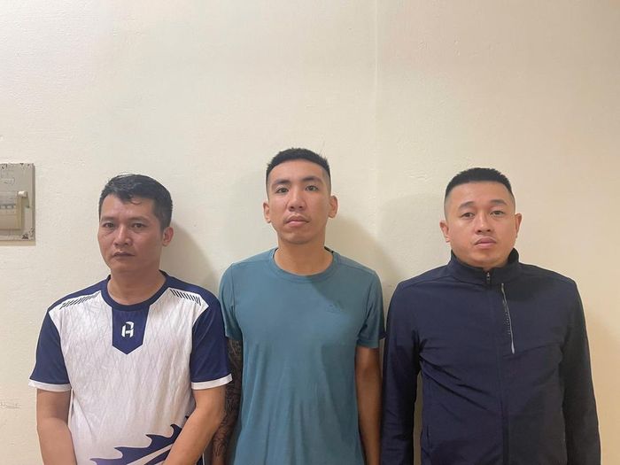  3 đối tượng tại cơ quan điều tra. Ảnh: VKSND Khu vực 1 Hà Tĩnh
