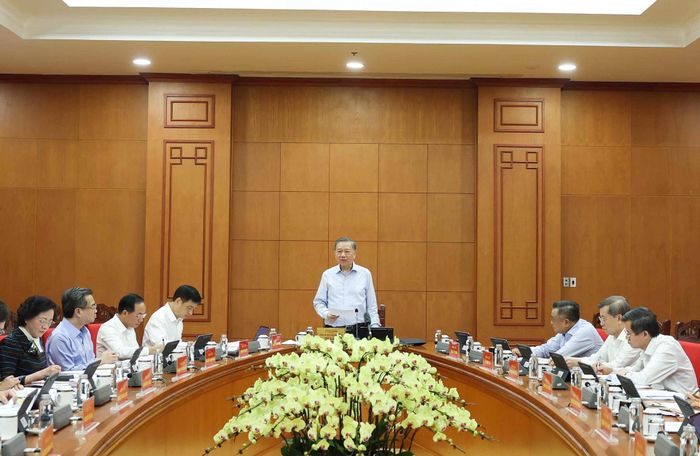 Tổng Bí thư, Chủ tịch nước: Công tác cán bộ quyết định chất lượng lãnh đạo của Đảng, sức mạnh của hệ thống chính trị và tương lai đất nước. Ảnh: TTXVN