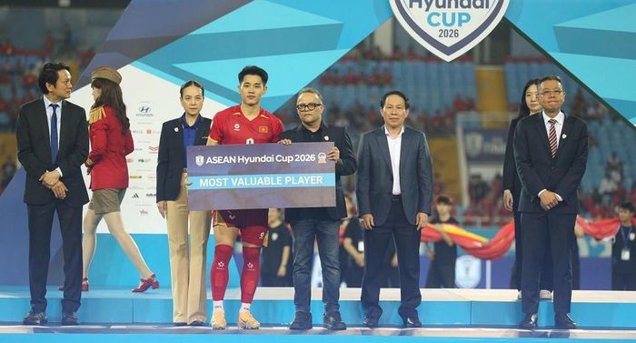 ... Cầu thủ xuất sắc nhất ASEAN Cup 2026. Ảnh: S.N