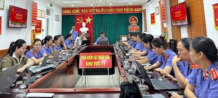 VKSND khu vực 11, tỉnh Phú Thọ triển khai phong trào "Bình dân học vụ số".