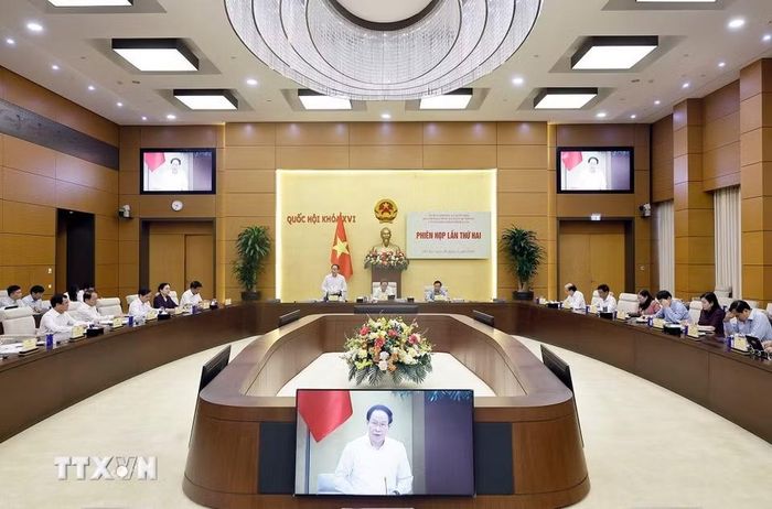 Phó Thủ tướng Chính phủ Lê Tiến Châu, Phó Trưởng ban Thường trực Ban Chỉ đạo phát biểu. (Ảnh: Doãn Tấn/TTXVN)