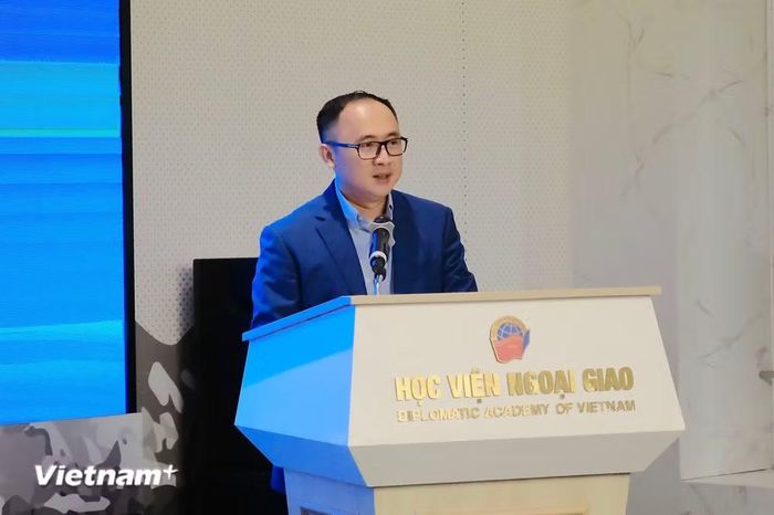 Tiến sỹ Nguyễn Đồng Anh, Quyền Trưởng Khoa Truyền thông và Văn hóa Đối ngoại, Học viện Ngoại giao. (Ảnh: PV/Vietnam+)