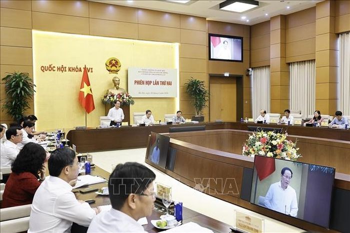 Phó Thủ tướng Chính phủ Lê Tiến Châu, Phó Trưởng ban Thường trực Ban Chỉ đạo phát biểu. Ảnh: Doãn Tấn/TTXVN