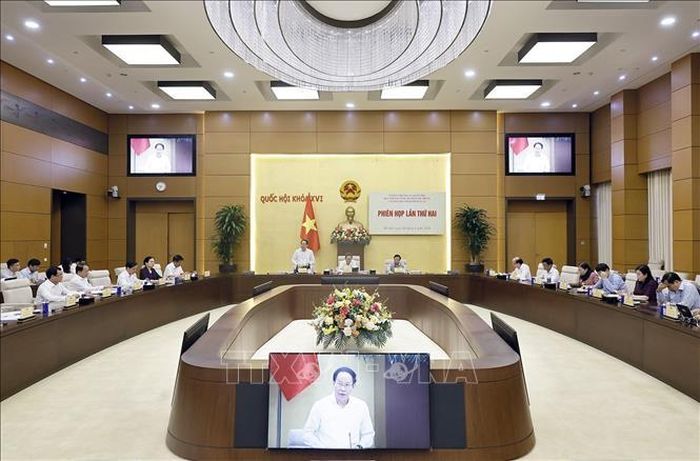 Phó Thủ tướng Chính phủ Lê Tiến Châu, Phó Trưởng ban Thường trực Ban Chỉ đạo phát biểu. Ảnh: Doãn Tấn/TTXVN