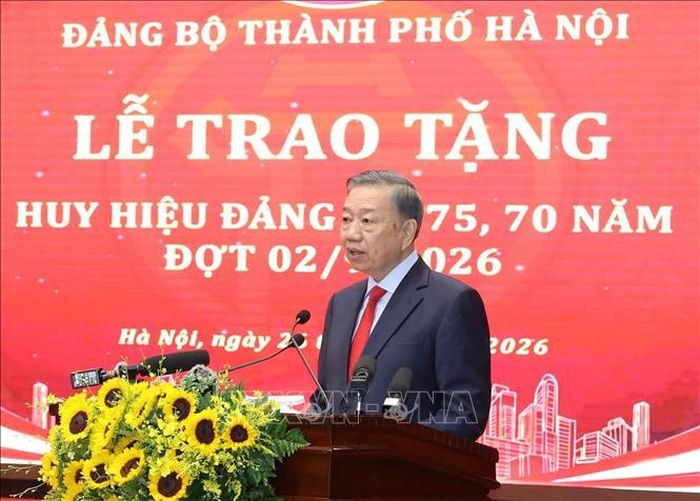 Tổng Bí thư, Chủ tịch nước Tô Lâm phát biểu. Ảnh: Thống Nhất/ TTXVN