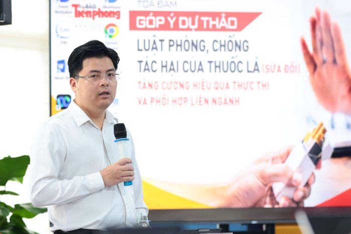 Ông Hoàng Đức Nam, Phó Trưởng Ban Công tác Đoàn, Trung ương Đoàn Thanh niên Công sản Hồ Chí Minh.