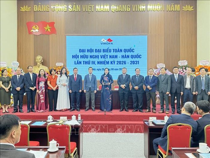 Ban Chấp hành khoá IV, nhiệm kỳ 2026 - 2031 Hội Hữu nghị Việt Nam - Hàn Quốc ra mắt.
