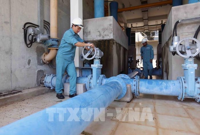 Tỉnh Tây Ninh chi khoảng 515 tỷ đồng đầu tư mới, nâng cấp, sửa chữa và mở rộng 26 công trình cấp nước tập trung nông thôn. Ảnh minh họa: Vũ Sinh - TTXVN