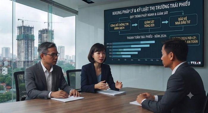 Việc siết chặt kỷ luật và giám sát vòng đời trái phiếu là điều kiện tiên quyết để thị trường phát triển bền vững. Ảnh minh họa do AI tạo