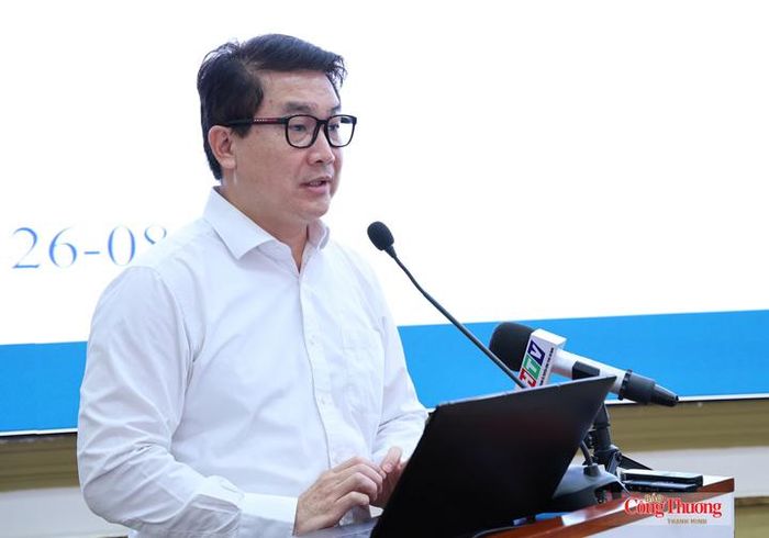 Ông Huỳnh Phú Minh Cường, Phó Trưởng ban Khoa học và Công nghệ, Đại học Quốc gia TP. Hồ Chí Minh.