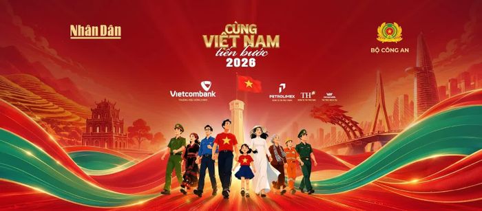 Chương trình “Cùng Việt Nam tiến bước” năm 2026, diễn ra đồng loạt vào ngày 30/8 tại 34 tỉnh, thành phố.